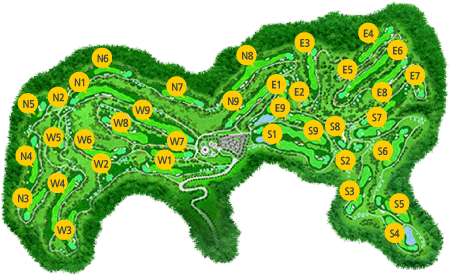 안성 1~18 HOLE 맵